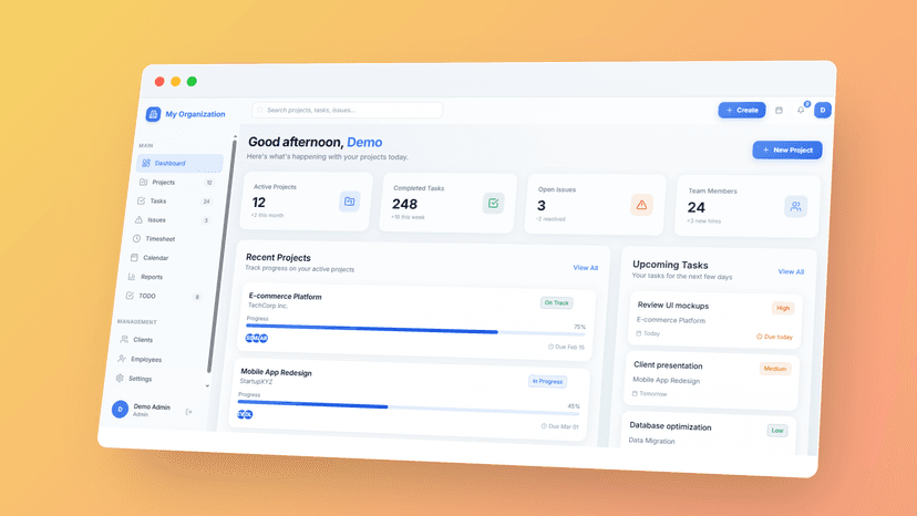 Project Management Portal