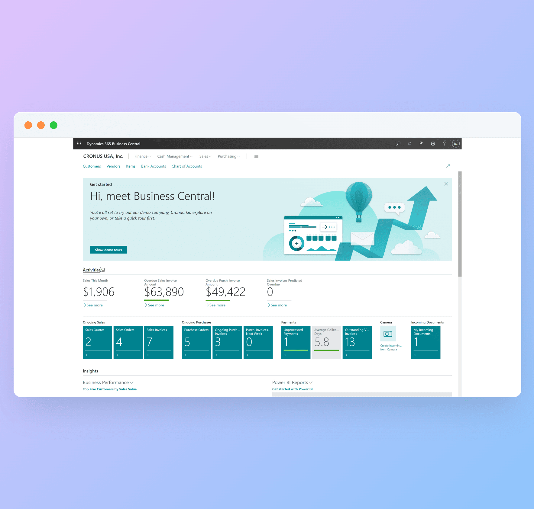 Microsoft Dynamics 365 Business Central